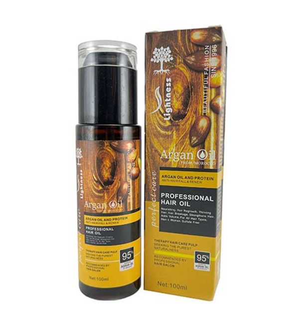 روغن مو لایتنس مدل آرگان حجم 100 میلی لیتر - Image 1