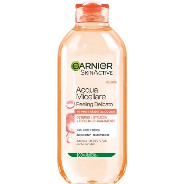 میسلار واتر لایه بردار حاوی گلیکولیک اسید و PHA %1 گارنیر 400ml - Image 1