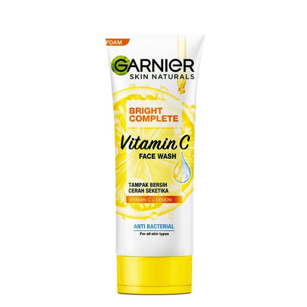 فوم شستشوی صورت گارنیر BRIGHT COMPLETE حجم 100 میلی لیتر - Image 1