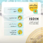 ضد آفتاب رنگی متوسط MEDIUM ایزدین فیوژن واتر ISDIN Fusion Water Color - Image 3