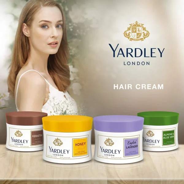 کرم موی اسطوخودوس یاردلی|Yardley London ENGLISH LAVENDER HAIR CREAM 150g - Image 2