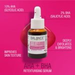 سرم لایه بردار و بازسازی کننده پوست AHA 10% + BHA 2% بالانس BALANCE - Image 3
