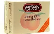 صابون اسکراب صورت و بدن زردآلو ادن 150 گرم EDEN اسپانیایی