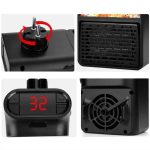 بخاری برقی فن دار فلیم هیتر 1000 وات flam heater - Image 5
