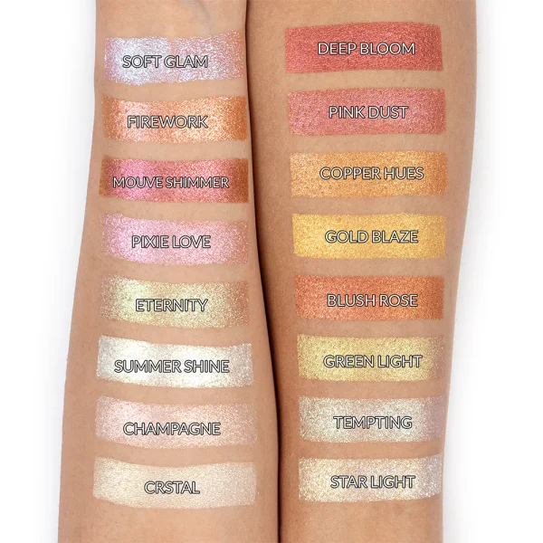 پالت سایه چشم اسپارکل 002فوراور52|Forever52 sparkle eyeshadow palette ske002 - Image 3