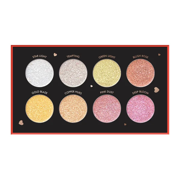 پالت سایه چشم اسپارکل 002فوراور52|Forever52 sparkle eyeshadow palette ske002 - Image 1