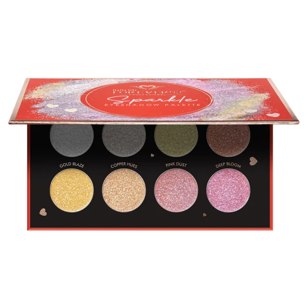 پالت سایه چشم اسپارکل 002فوراور52|Forever52 sparkle eyeshadow palette ske002 - Image 5