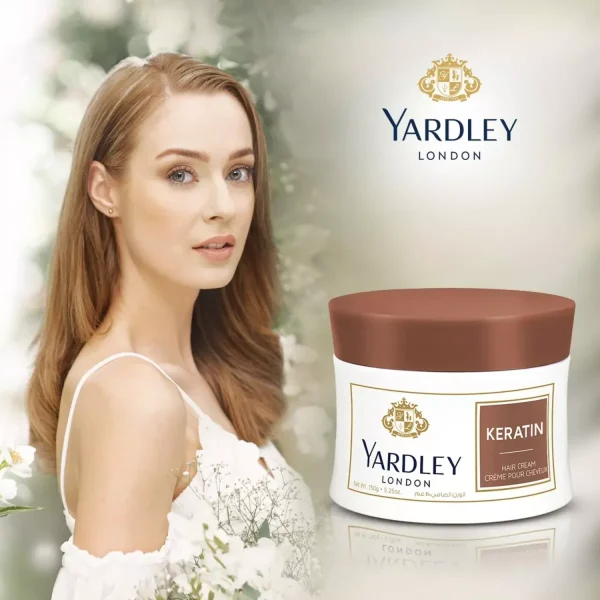 کرم موی کراتینه یاردلی اصل|Yardley London Keratin Hair Cream (150 g) - Image 2