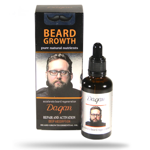 روغن تقوین کننده و حالت دهنده ریش و سبیل DAQAN - Image 1