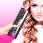 دستگاه کرلی کننده مو اتوماتیک Auto Curler  مدلWireless USB شارژی - Image 3