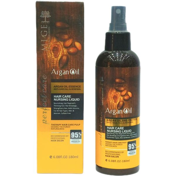 روغن آرگان مو میگ Mige Natural And Inovations Argan Oil Essence - Image 2