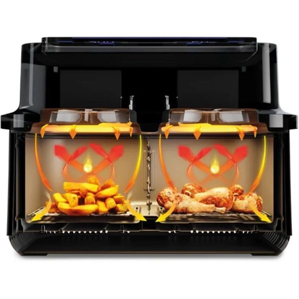 سرخ کن بدون روغن دو قلو مودکس مدل AF950 - Image 2