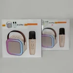 اسپیکر بلوتوثی مدل K12  به همراه 2 میکروفن - Image 2