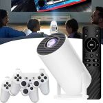 گیم ویدئو پروژکتور هوشمند اندروید مدل M300 Max به همراه دسته بازی - Image 2