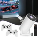 گیم ویدئو پروژکتور هوشمند اندروید مدل M300 Max به همراه دسته بازی - Image 3