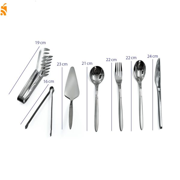 سرویس قاشق چنگال 143 پارچه بست لایف مدل 219MS - Image 4