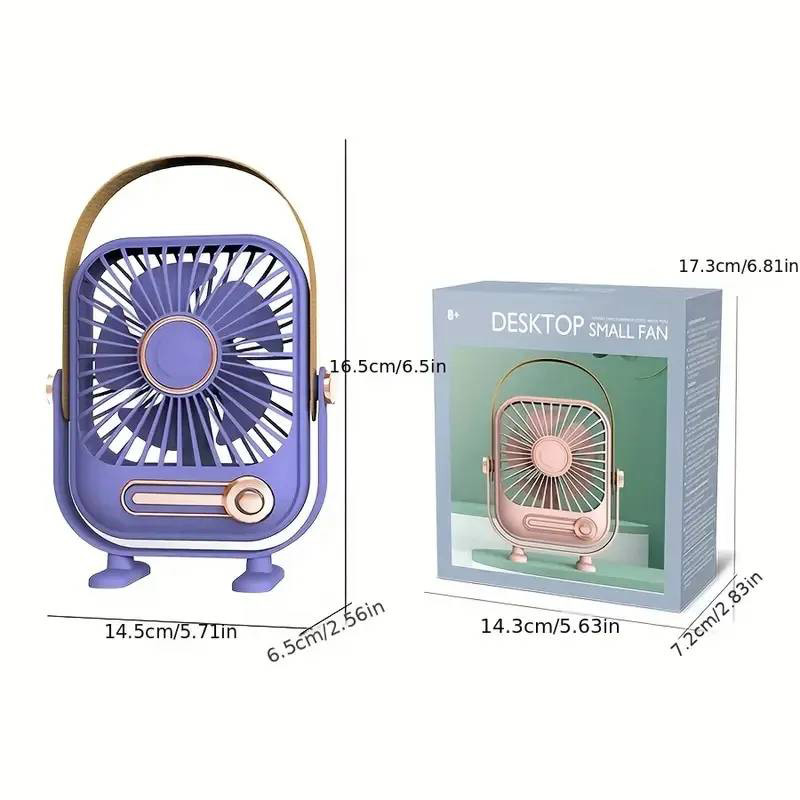 پنکه رومیزی شارژی مدل Desktop Small Fan