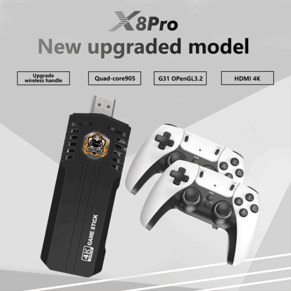 اندروید باکس و کنسول بازی گیم استیک مدل K8PRO - Image 4