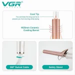 فرکننده مو VGR مدل V-578 با میله سرامیکی ۲۵mm و نمایشگر دما - تصویر 2