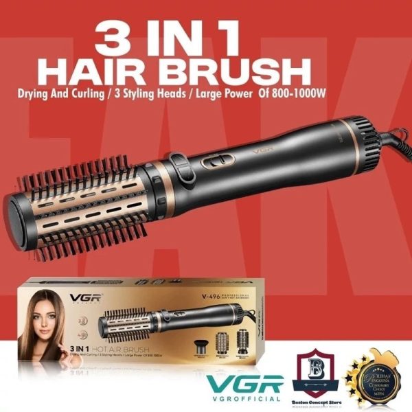 سشوار چرخشی V-496 VGR زیبا و خوش دست