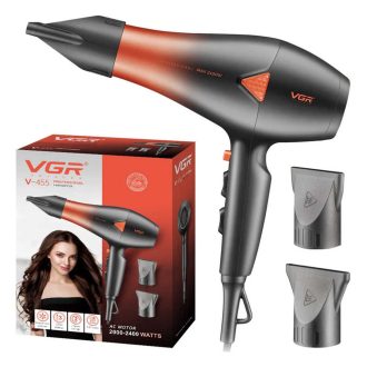 سشوار وی جی آر V-455 رنگ قرمز