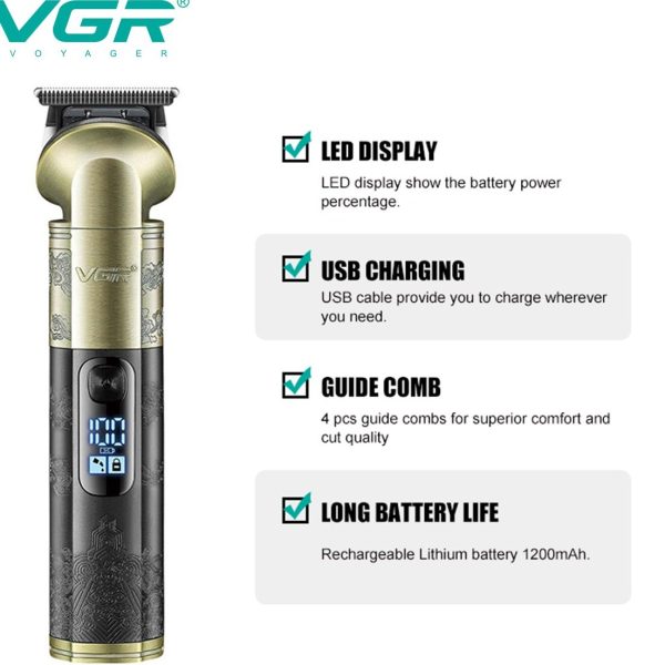 ماشین اصلاح VGR V-296 - Image 3
