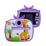 دوربین عکاسی فیلمبرداری چاپ فوری کودک | طرح زرافه G11 Camera - Image 5