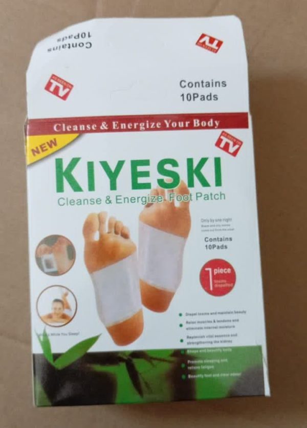پد پا دفع سموم بدن کینوکی -کیسکی ده عددی kinoki10pcs-kiyeski - Image 2