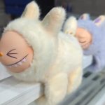 عروسک لبوبو موزیکال و چراغدار دم چرخشی کیفیت عالی