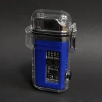 فندک شارژی صاعقه ای چراغ قوه دار - Image 3