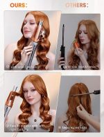 فرکننده مو شیگلم SHEGLAM سایز 25mm | سرامیکی، یون منفی، فر طبیعی - Image 3