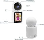 دوربین تماس تصویری هوشمند دوطرفه WiFi Full HD 1080P - Image 4