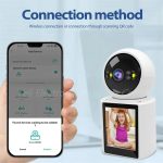 دوربین تماس تصویری هوشمند دوطرفه WiFi Full HD 1080P - Image 6