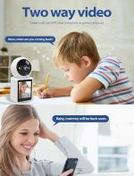 دوربین تماس تصویری هوشمند دوطرفه WiFi Full HD 1080P - Image 5