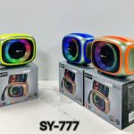 اسپیکر قابل حمل مدل SY-777 اورجینال | بلوتوث، مموری، USB، رادیو - Image 2