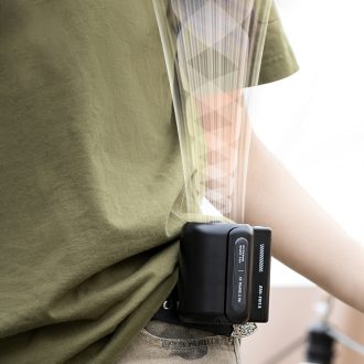 پنکه کمری شارژی مدل ZAY‑F013 با باتری 5000mAh