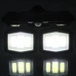 چراغ دیواری خورشیدی سنسوردار مدل YX670C-2 ضدآب - Image 3