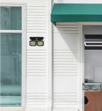 چراغ دیواری خورشیدی سنسوردار مدل YX670C-2 ضدآب - Image 4