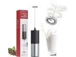 فوم ساز شیر و همزن قهوه E Milk Frother | سری استیل ضدزنگ،باتری‌خور - Image 4