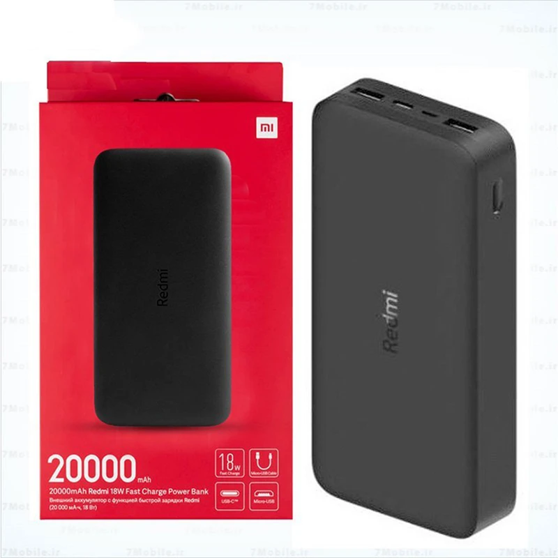 پاوربانک شیائومی PB200LZM | ظرفیت 20000 میلیآمپر اورجینال هولوگرام دار پاوربانک شیائومی PB200LZM | ظرفیت 20000 میلیآمپر اورجینال هولوگرام دار