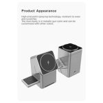 پایه شارژر وایرلس ۳ در ۱ مدل XW-10  (15وات) 2026 - Image 5